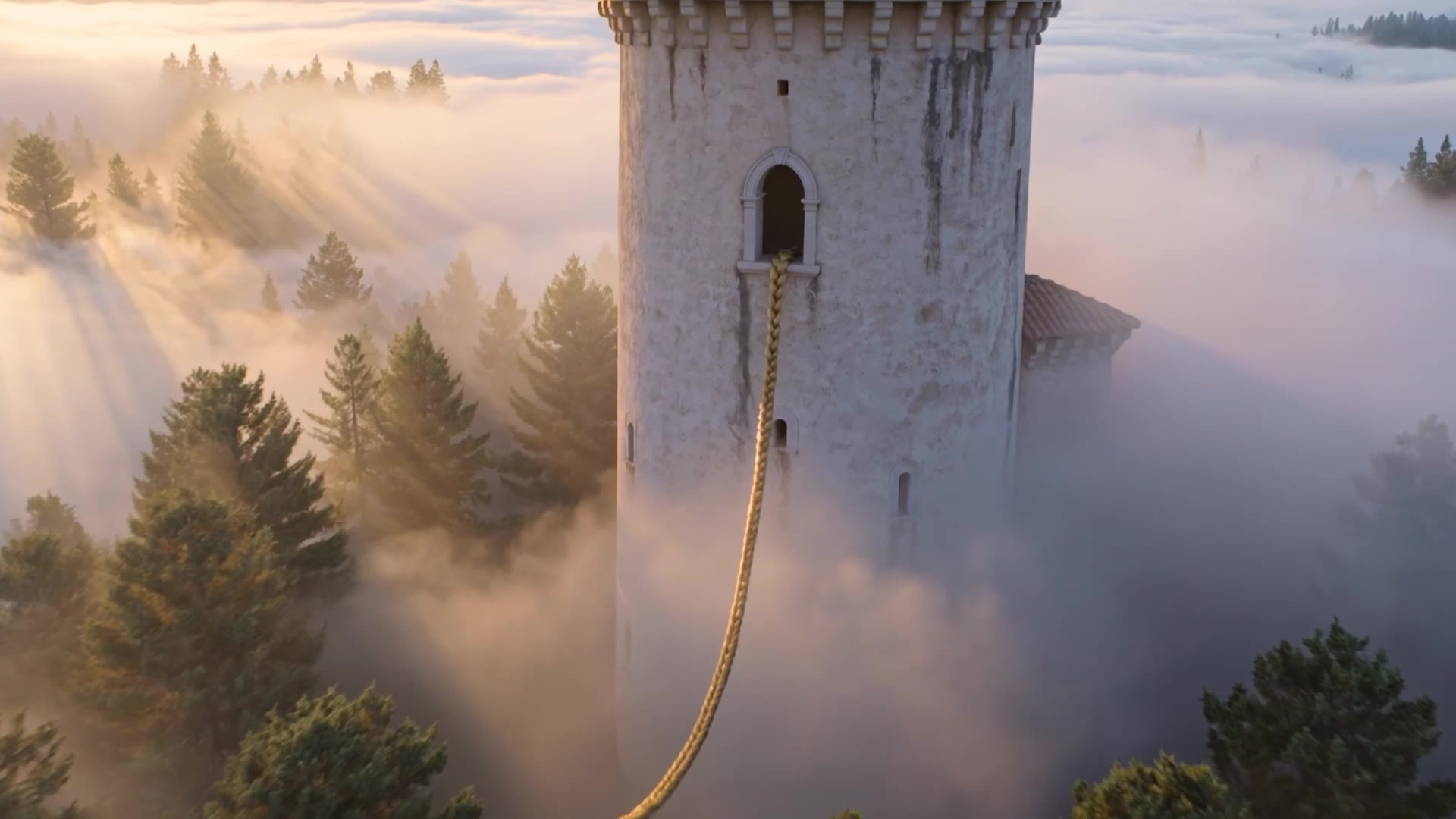 KI-generierter Imagefilm Rapunzel